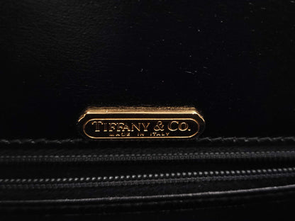 Tiffany & Co. Leather Chain Tote Shoulder Bag