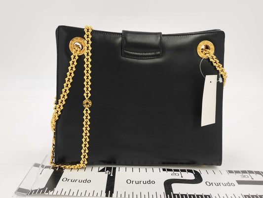 Tiffany & Co. Leather Chain Tote Shoulder Bag