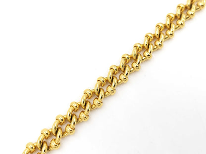 Tiffany & Co. Leather Chain Tote Shoulder Bag