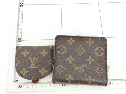 LOUIS VUITTON Monogram Small 2-Piece Wallet