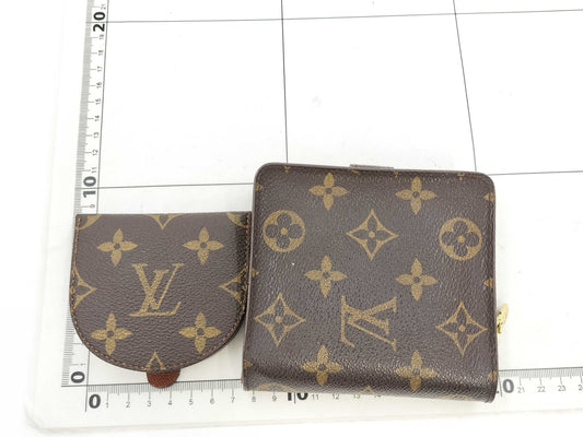 LOUIS VUITTON Monogram Small 2-Piece Wallet