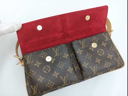 LOUIS VUITTON DU0064 Monogram Viva Cite MM Handbag