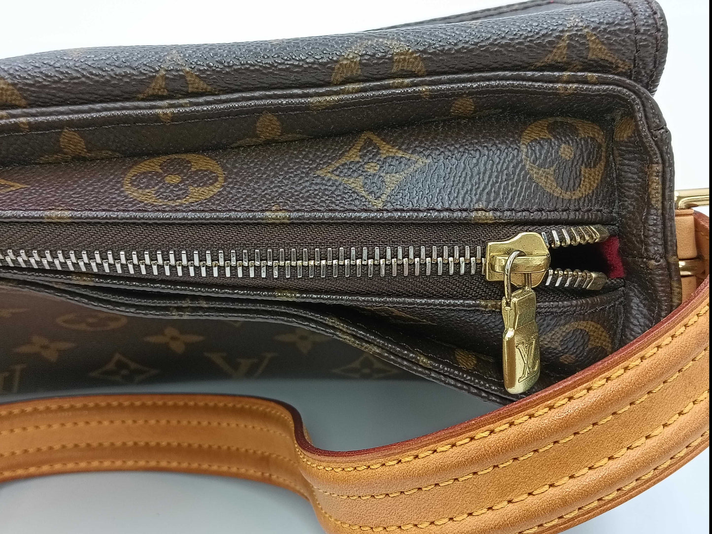 LOUIS VUITTON DU0064 Monogram Viva Cite MM Handbag
