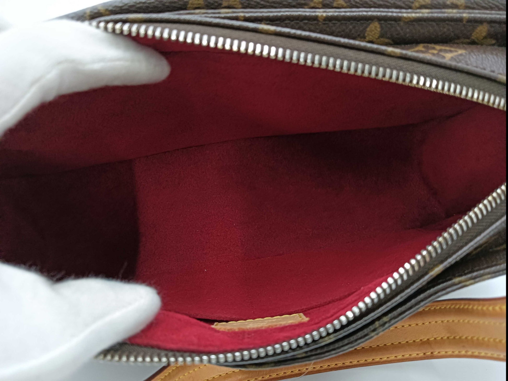 LOUIS VUITTON DU0064 Monogram Viva Cite MM Handbag