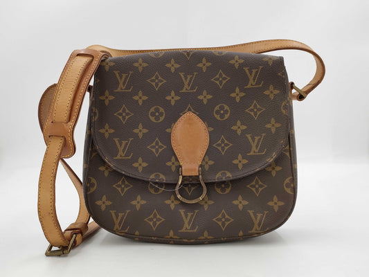 LOUIS VUITTON Monogram M51242 Saint-Cloud Shoulder Bag