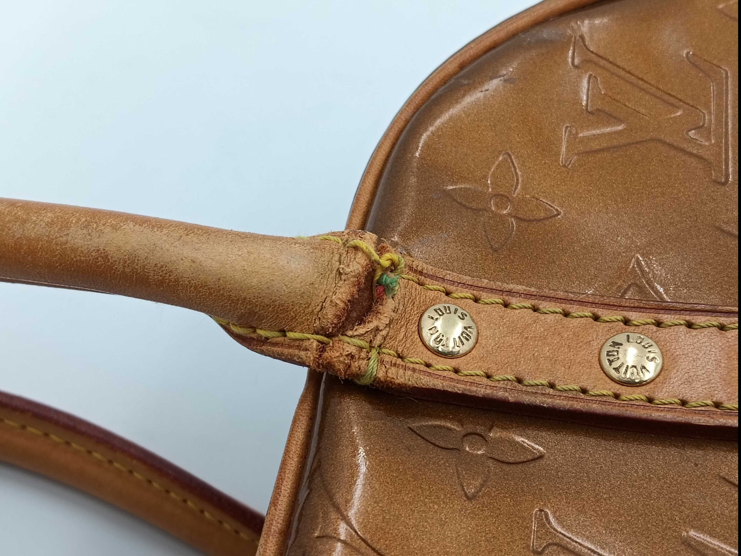 LOUIS VUITTON Vernis Tompkins Square Handbag