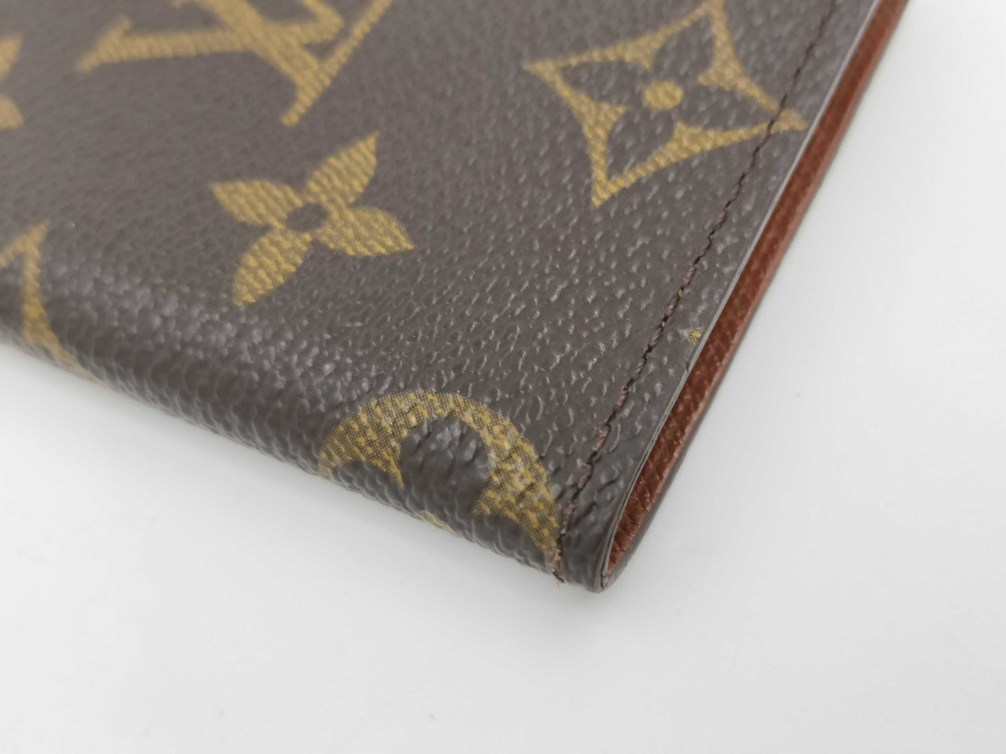 LOUIS VUITTON Monogram Porte Carte Credit Pression Card Case, Pass Case, Business Card Case