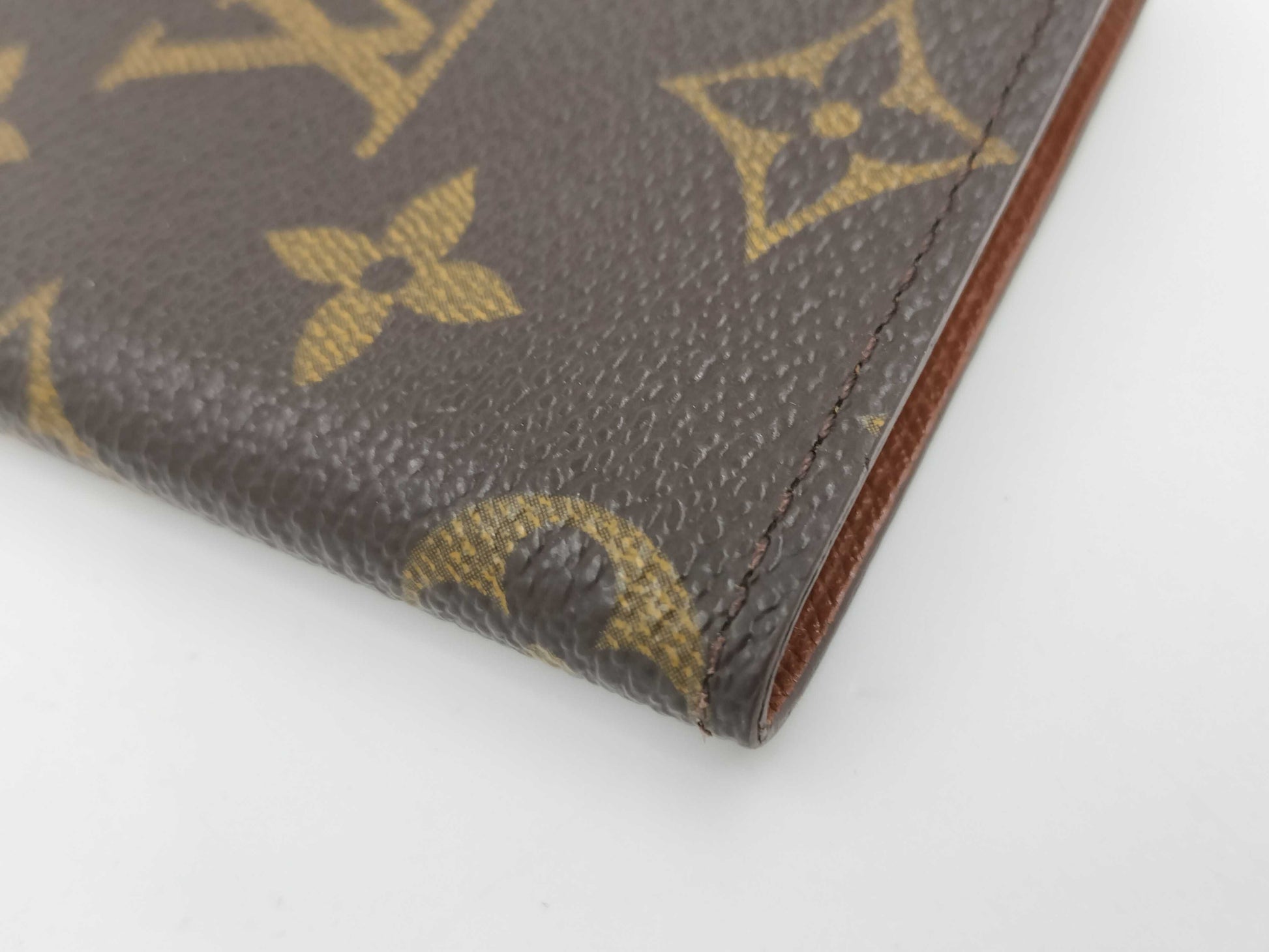 LOUIS VUITTON Monogram Porte Carte Credit Pression Card Case, Pass Case, Business Card Case