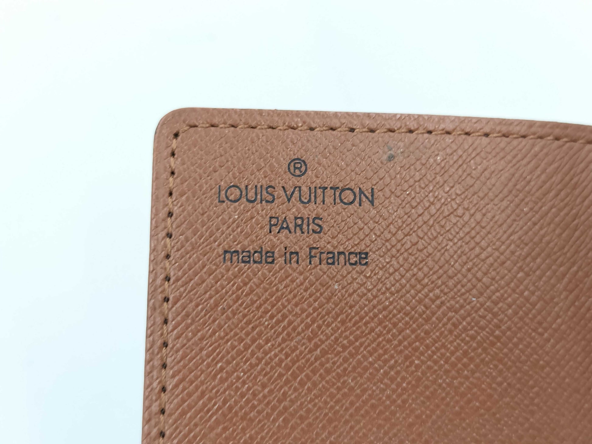 LOUIS VUITTON Monogram Porte Carte Credit Pression Card Case, Pass Case, Business Card Case