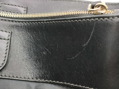 TOD'S Leather / 2-Way Bag / with ST / Black / Condition Considered Tote Bag