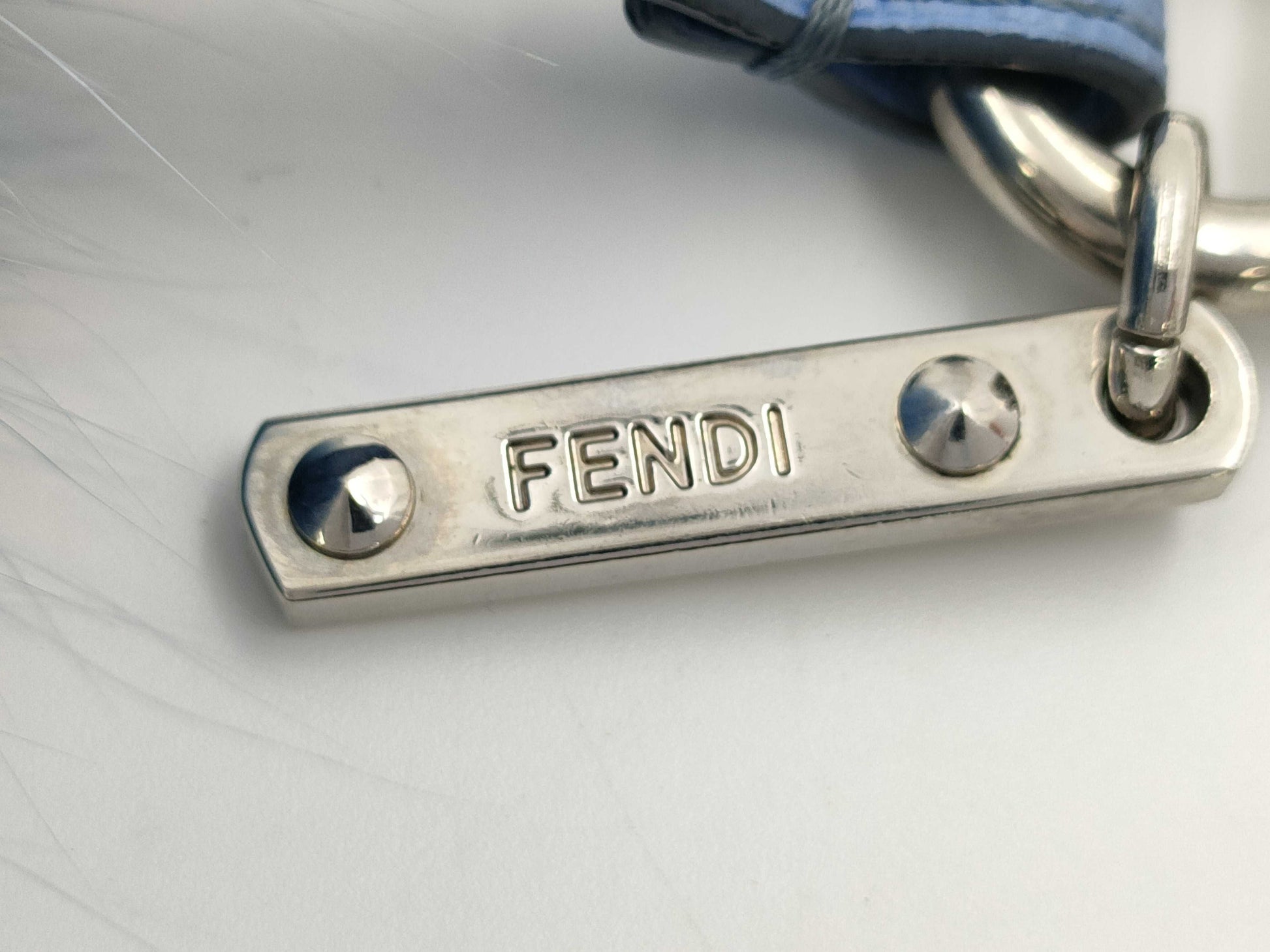 FENDI Charm Mink Key Case/Key Holder