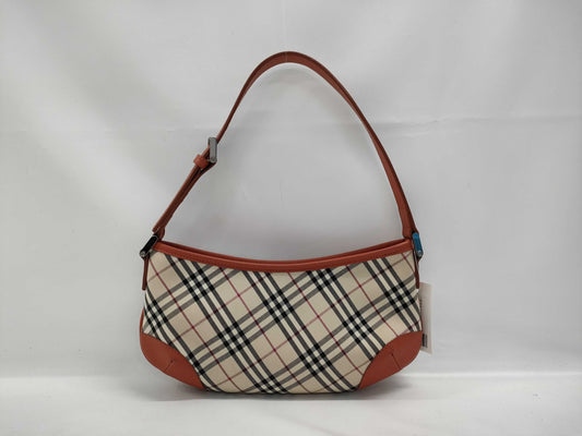 BURBERRY Check One-Shoulder Handbag