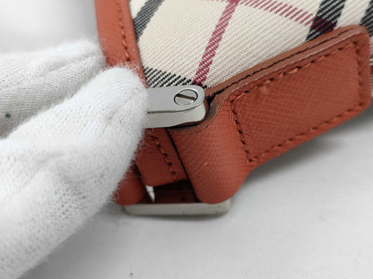 BURBERRY Check One-Shoulder Handbag