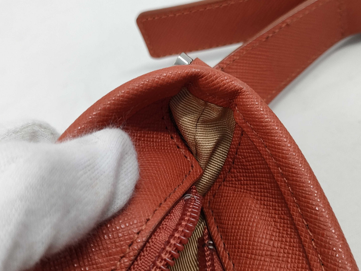 BURBERRY Check One-Shoulder Handbag