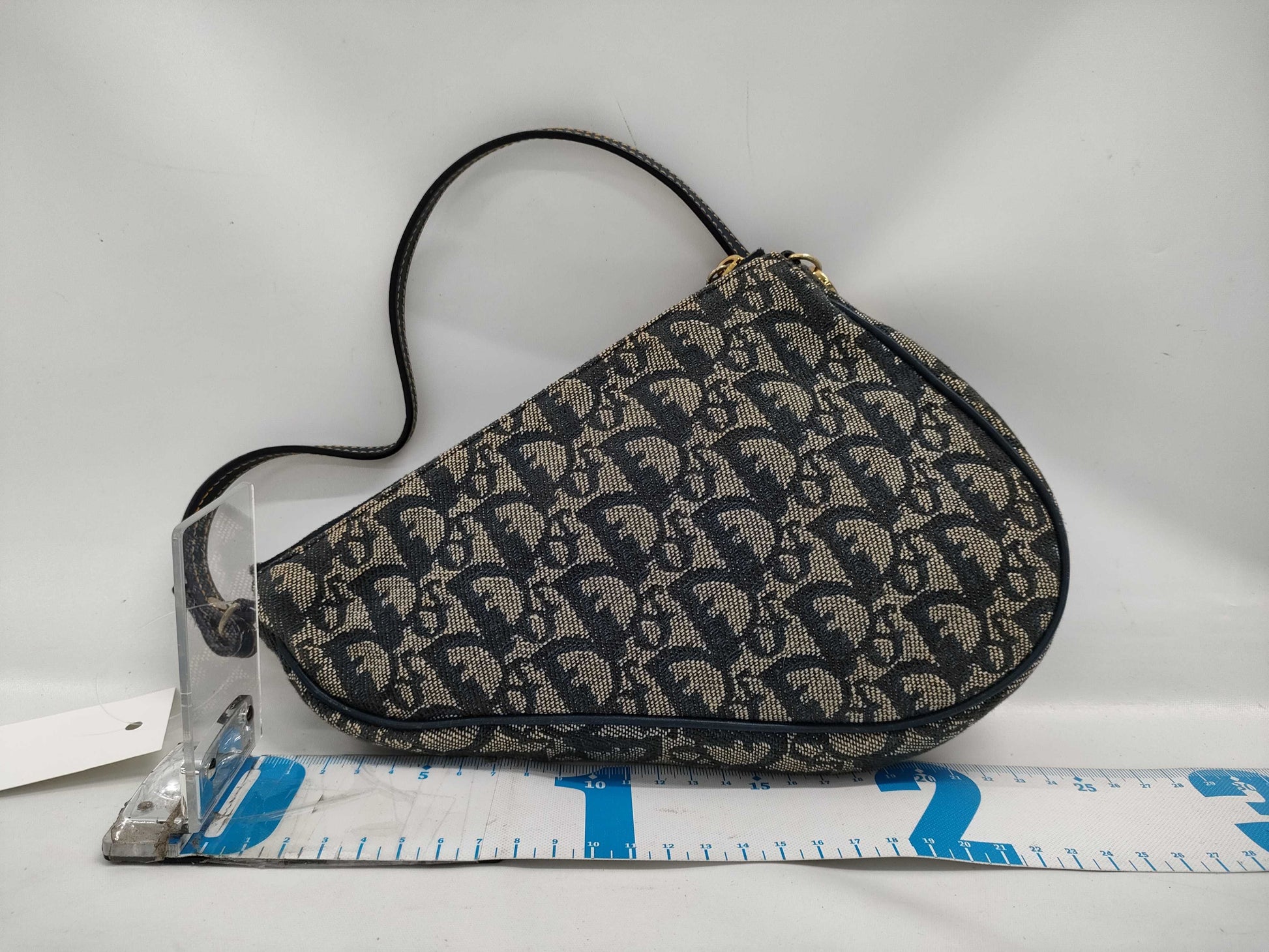 Dior Trotter Saddle One-Shoulder Handbag