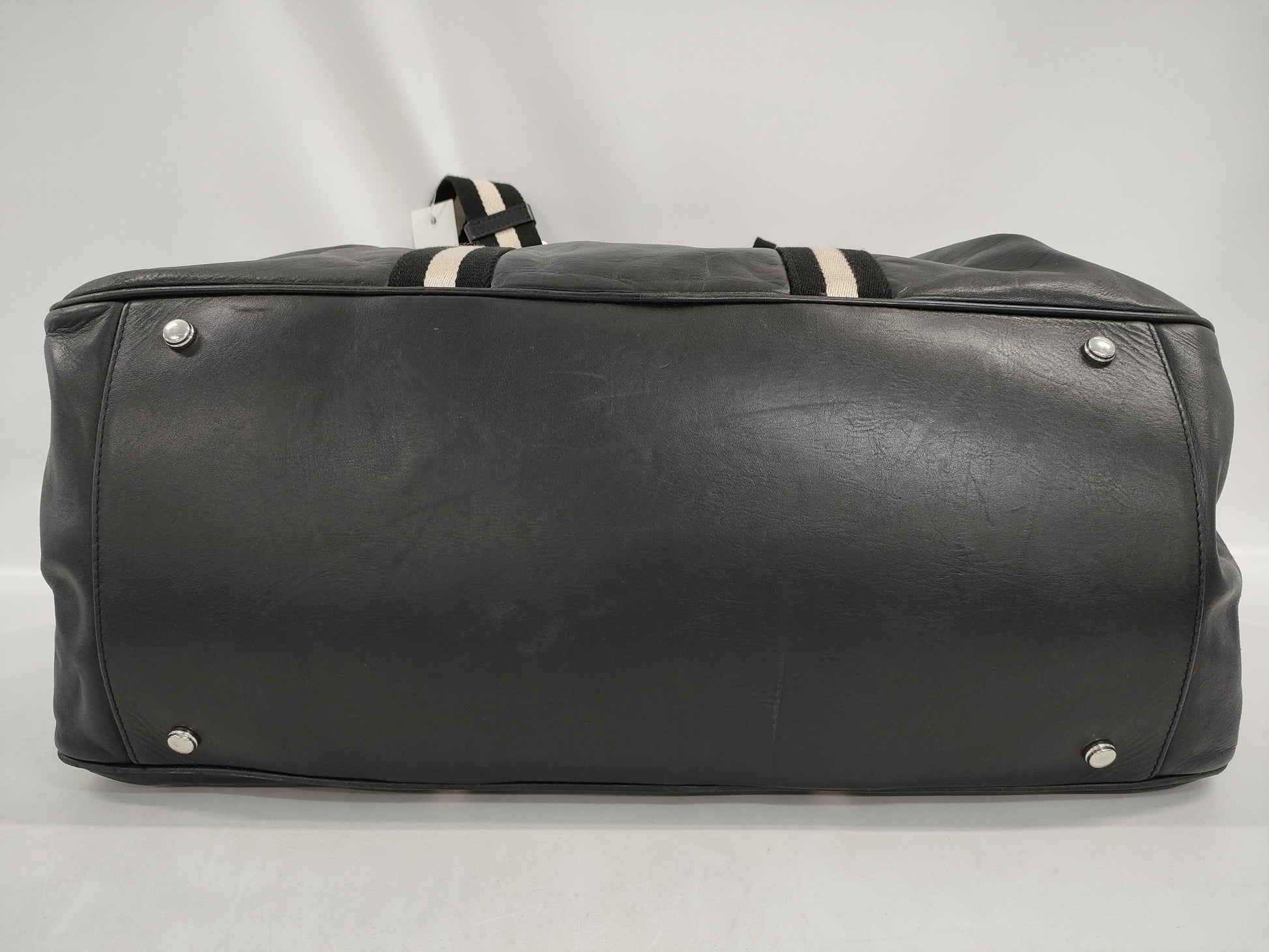 BALLY Leather Boston Bag