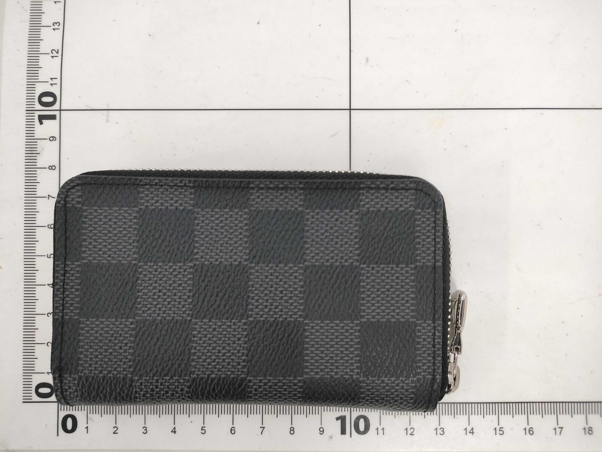 LOUIS VUITTON Damier Graphite Zippy Coy Purse Wallet