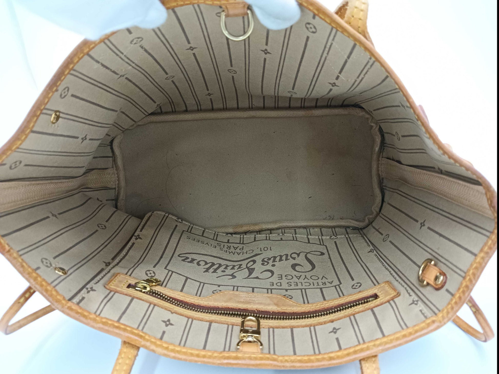 LOUIS VUITTON MB2097 Monogram Neverfull PM Tote Bag