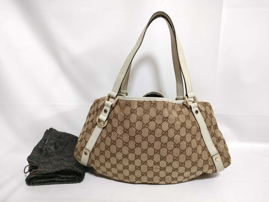 GUCCI GG Canvas Tote Bag Tote Bag