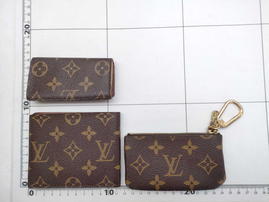LOUIS VUITTON Monogram Wallet/Coin Case/Key Case Coin Case