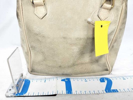 GUCCI Bamboo 000 122 0316 Beige Handbag
