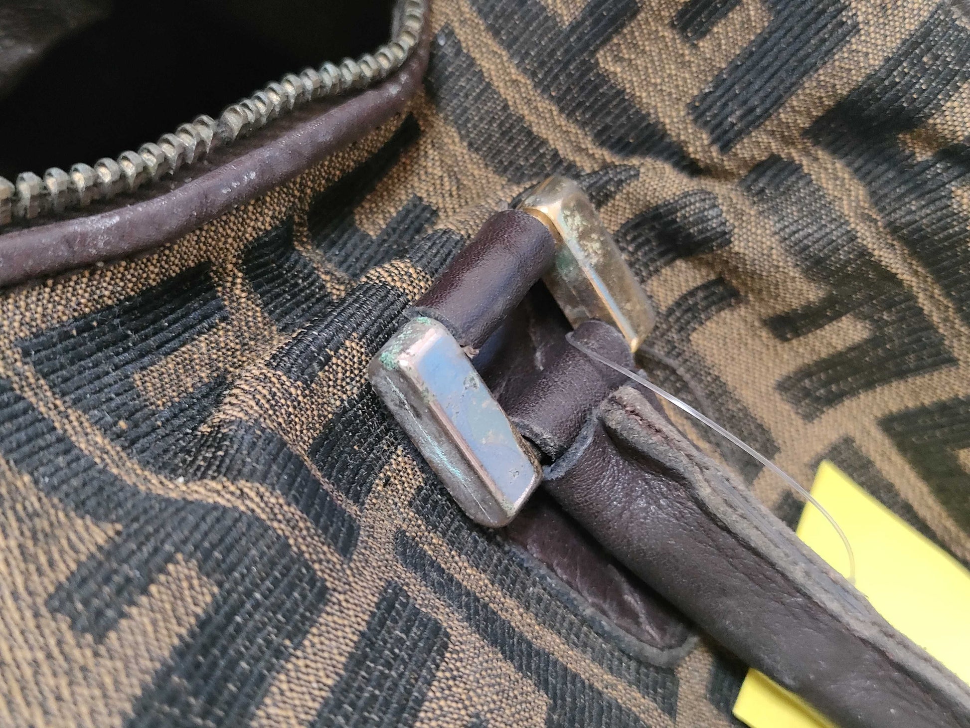 FENDI Zucca pattern mini Boston bag