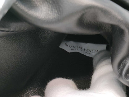 BOTTEGA VENETA Large Silver Pouch