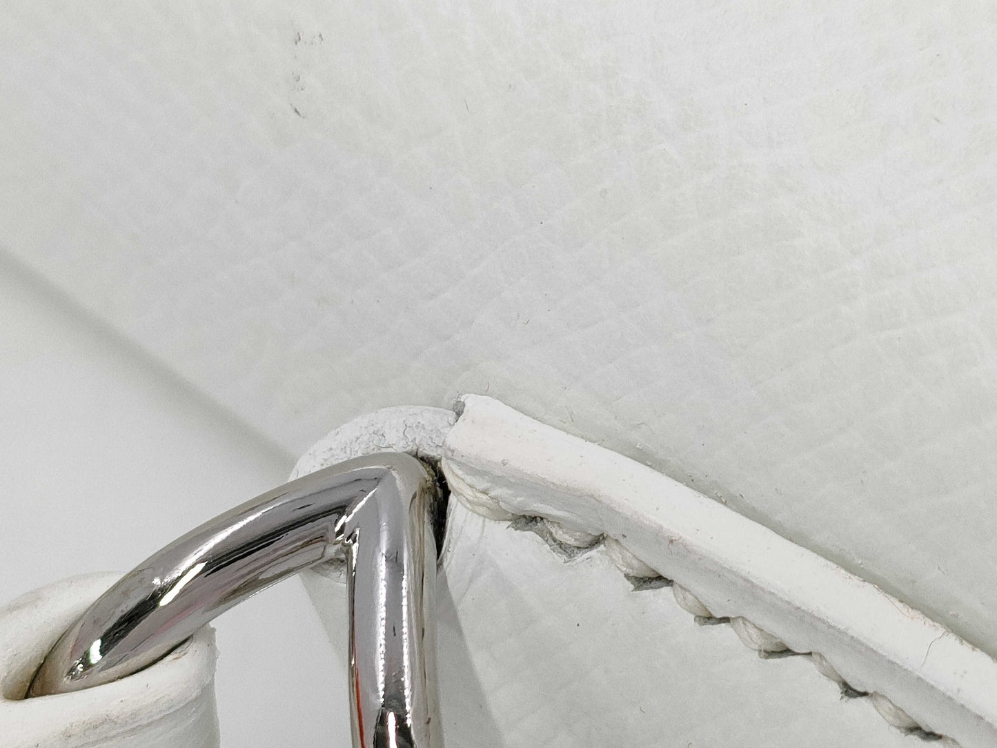 HERMES Kelly 28 Epson White SV Stamp □I Stamp Bag