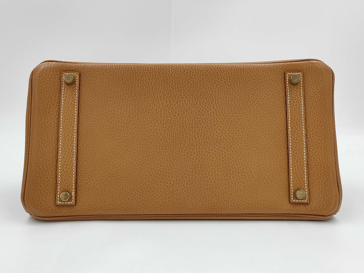 HERMES Birkin 35 Ardennes Gold with GD Hardware and A Stamp