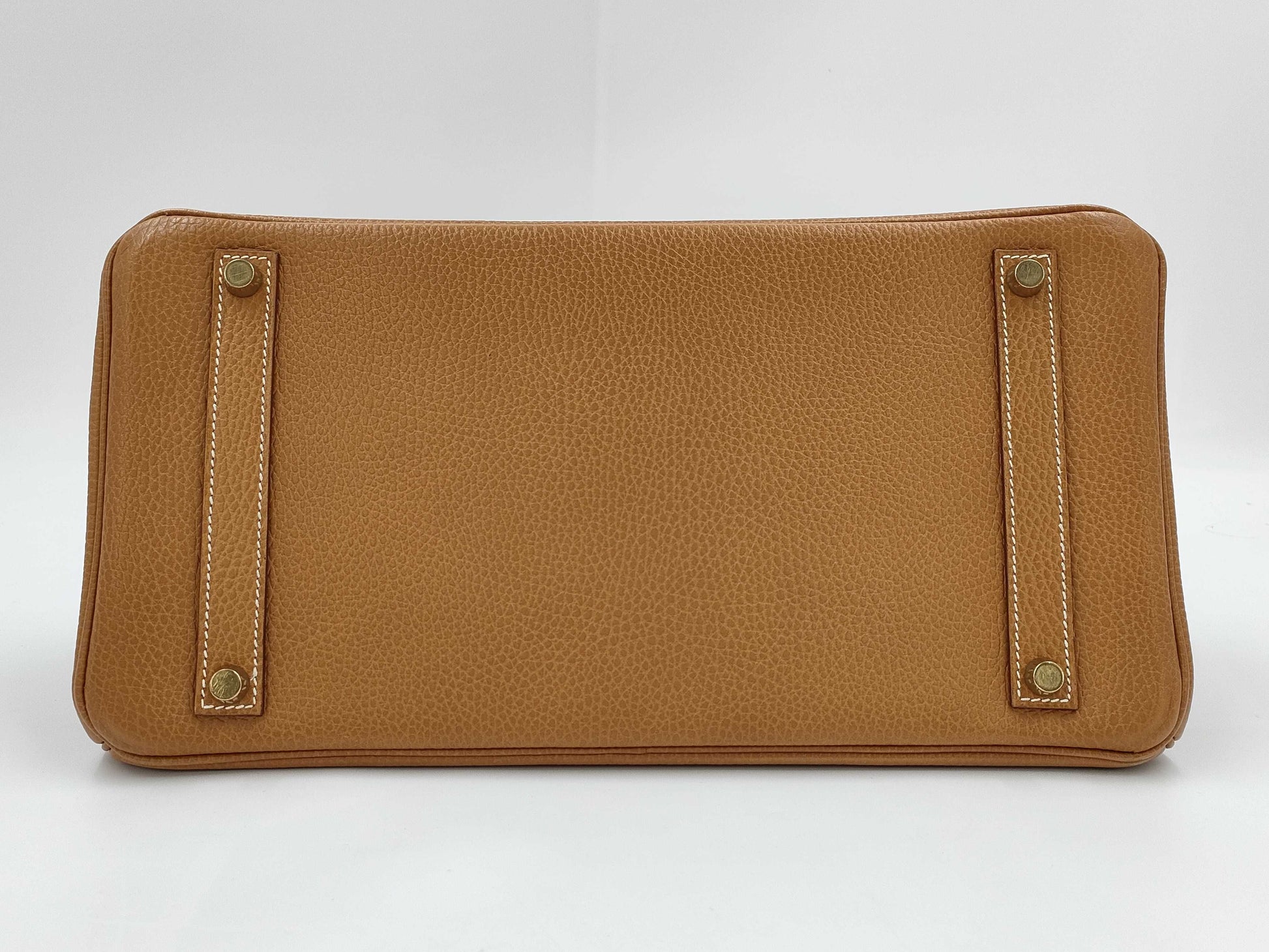 HERMES Birkin 35 Ardennes Gold with GD Hardware and A Stamp