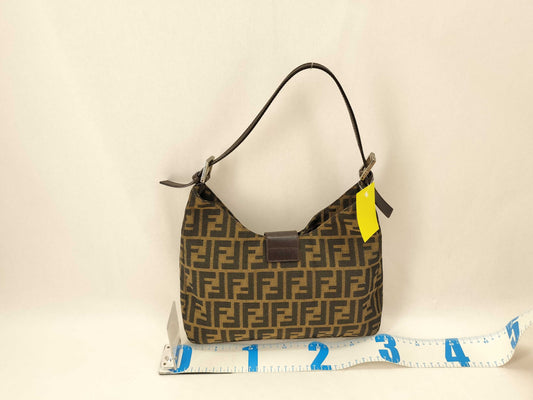 FENDI Zucca pattern Zucca pattern Mamma hardware one-shoulder shoulder bag