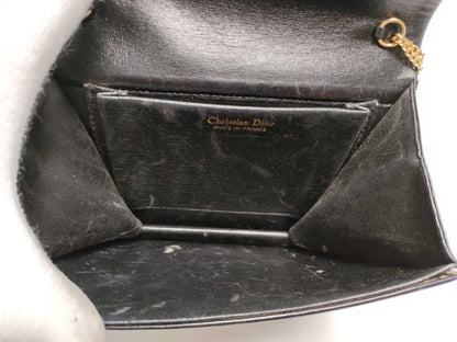Dior Leather Chain Shoulder Bag