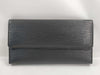 LOUIS VUITTON Epi Porte Tresor International Black Wallet