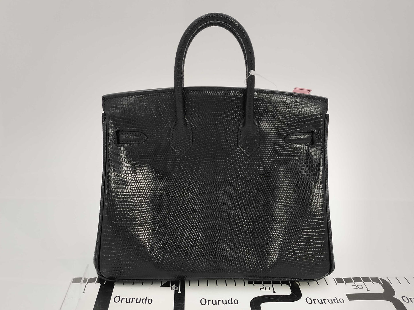 HERMES Birkin 25 Gold Hardware O Stamped Handbag