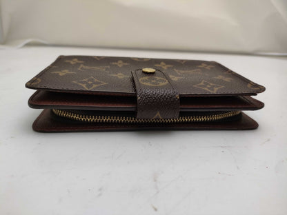 LOUIS VUITTON Monogram M61207 Porto Papier Zip Wallet