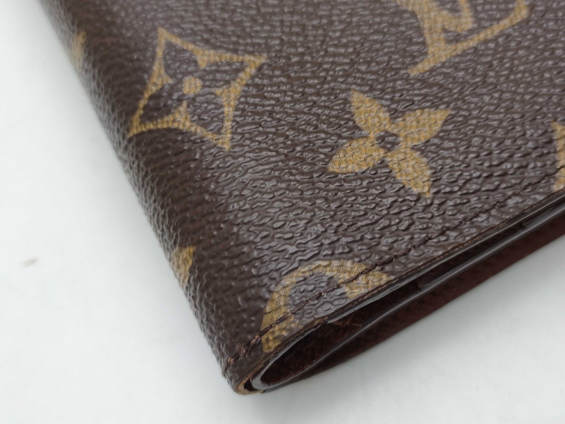 LOUIS VUITTON Monogram M61207 Porto Papier Zip Wallet
