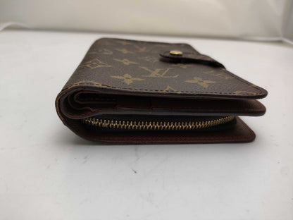LOUIS VUITTON Monogram M61207 Porto Papier Zip Wallet