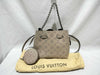 LOUIS VUITTON Mahina Bella Metallic Gray 2-Way Shoulder Bag
