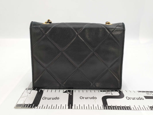 CHANEL Matelasse Lambskin Chain Shoulder Bag