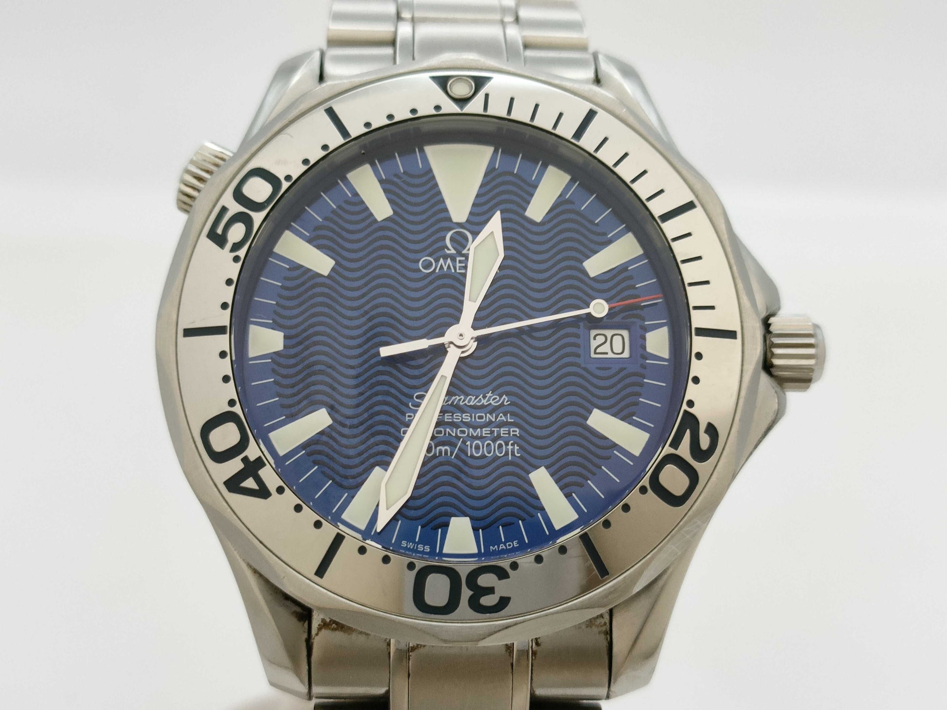 OMEGA Seamaster 2255.80 81076121 Blue Dial Automatic Men's Watch