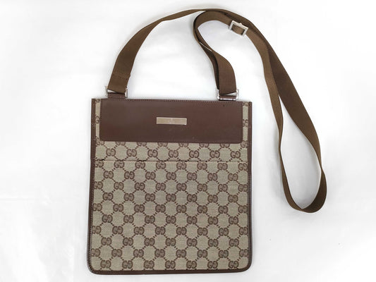 GUCCI GG Canvas Shoulder Bag 27639 Shoulder Bag