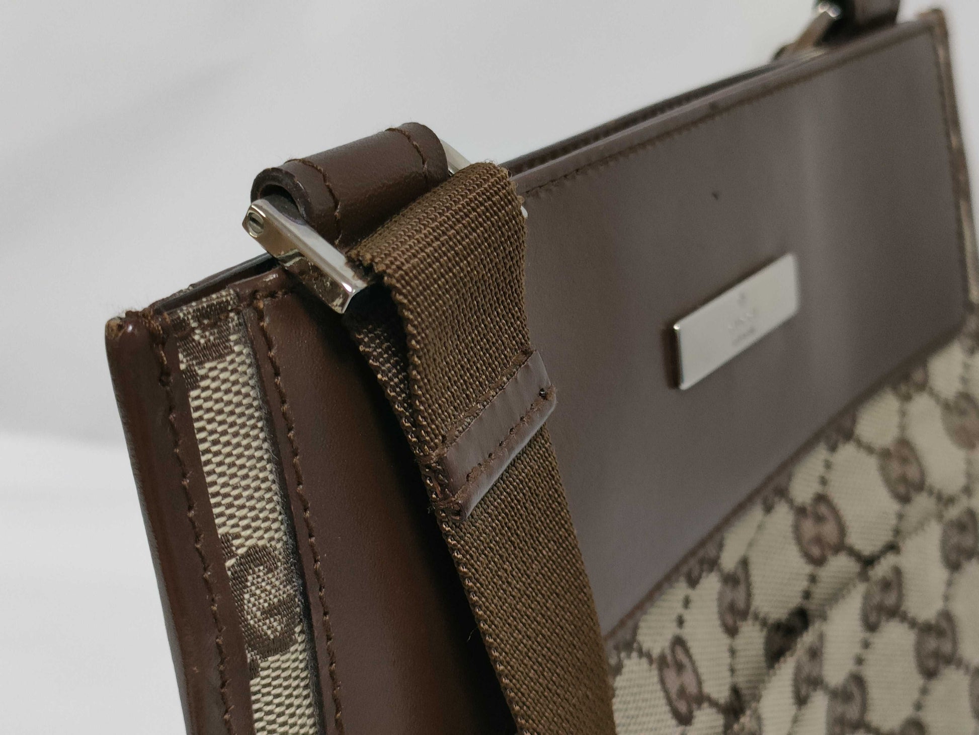 GUCCI GG Canvas Shoulder Bag 27639 Shoulder Bag