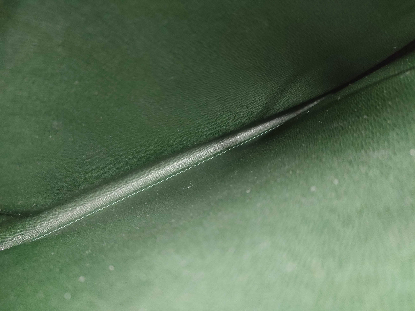 LOUIS VUITTON Taiga flap-style second bag with some deterioration inside the pocket.