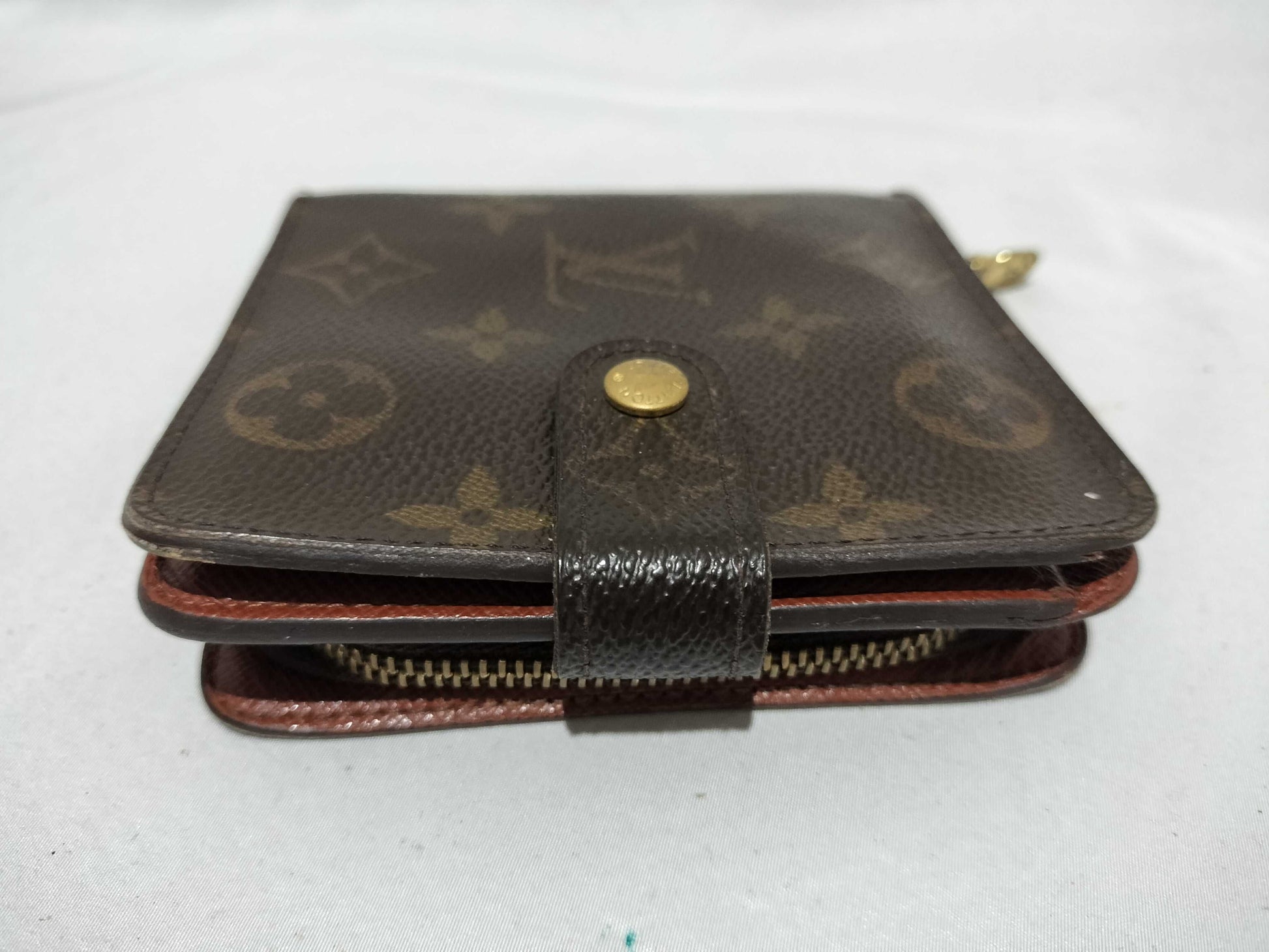 LOUIS VUITTON Monogram Hook Wallet Wallet
