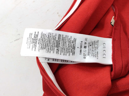 GUCCI Dress 88387 Red and White Dress