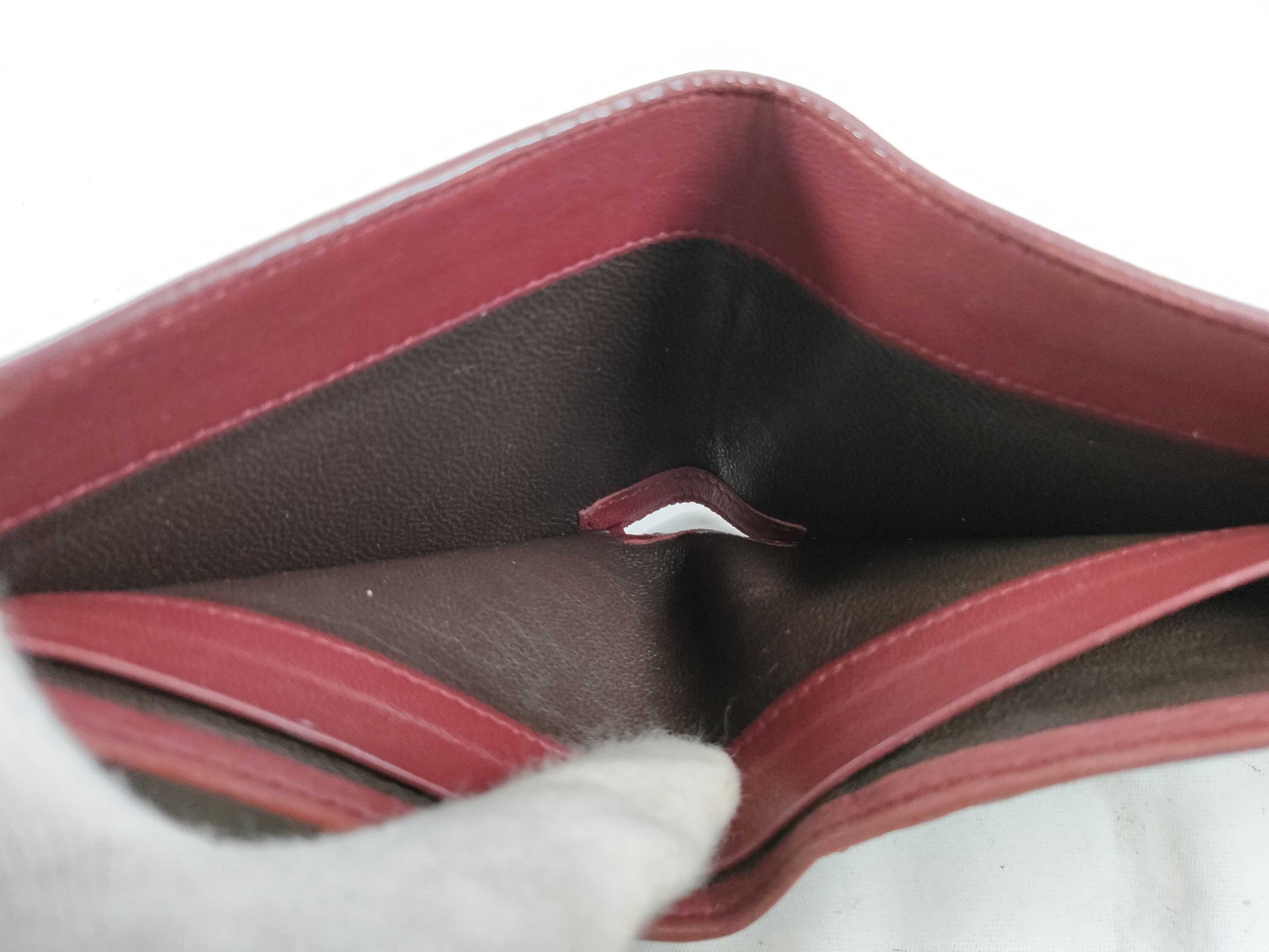 (10461_0277)▼BOTTEGA VENETA Ai Leather Bi-Fold Wallet Wallet