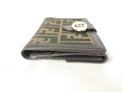 FENDI Zucca pattern Zucca folding wallet
