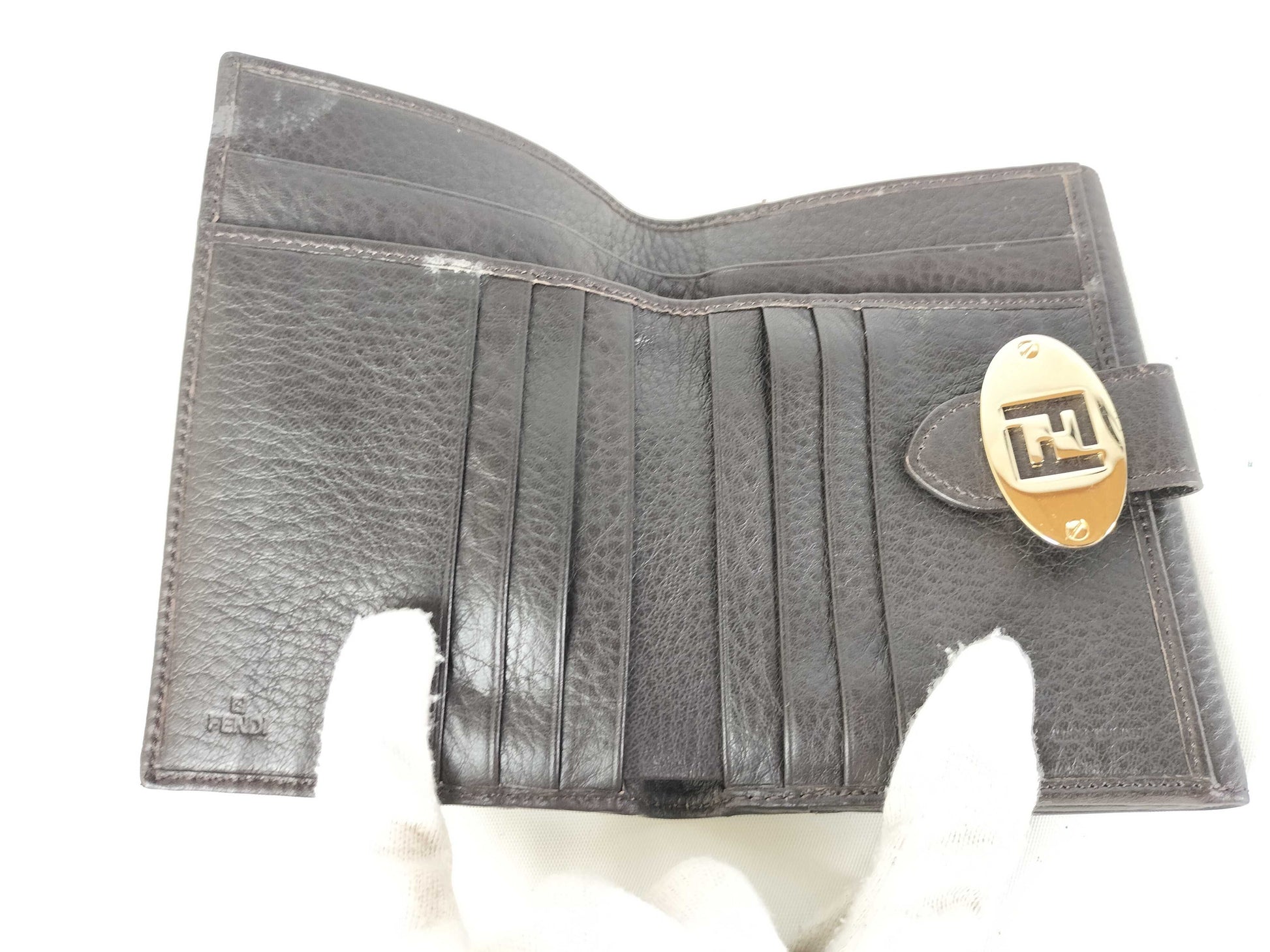FENDI Zucca pattern Zucca folding wallet