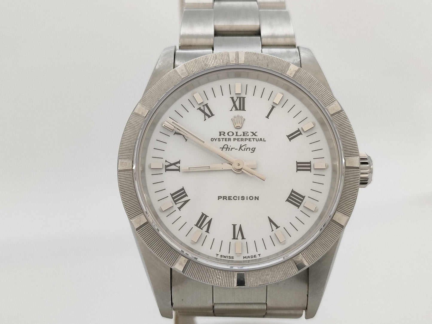 ROLEX 14010 W628865 White Roman Boys' Watch