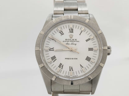 ROLEX 14010 W628865 White Roman Boys' Watch